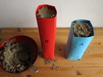 extra uitleg proefje zand in papier