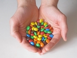 introductie proefje gekleurde m&m's