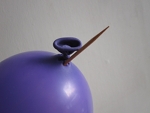 extra uitleg proefje prik de ballon