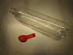 introductie proefje ballon op de fles