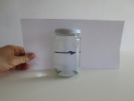 antwoorden proefje pijl door het water