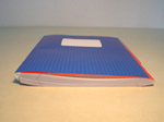controleer of de schriften in elkaar gevouwen zijn zoals op de foto