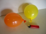 introductie proefje ballon in het vuur