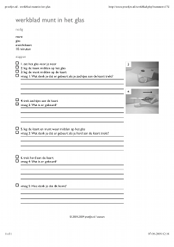 werkblad