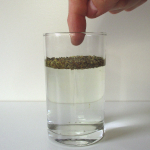 proefje droge vinger